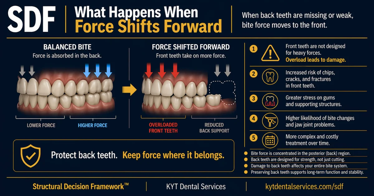 What Happens When Force Shifts Forward